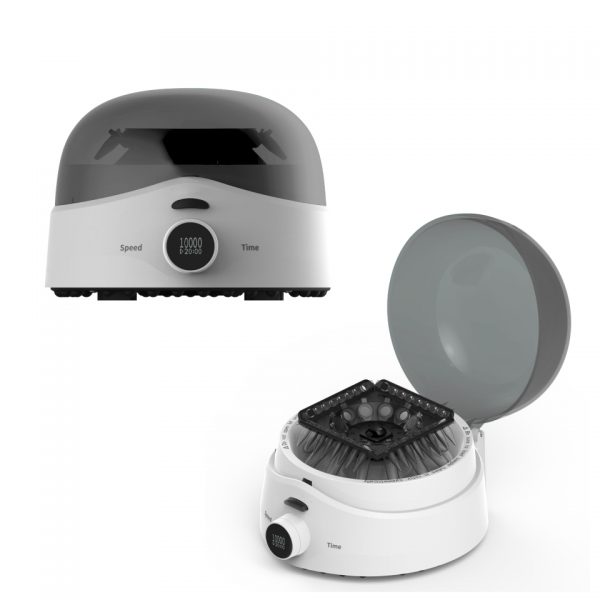 D1012UA Lab Grade High Speed 10000rpm Microcentrifuge OLED Display 0.2-2mL Tubes Wide Voltage 100-240V